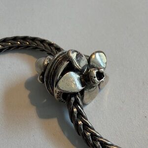Authentic Trollbeads Narcissus of December Bead